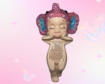 Authentic Bedazzled Sonny Angel Elephant: Dreaming Series Rhinestone Doll