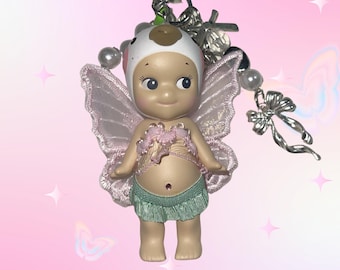 Authentic Sonny Angel Keychain: Parrot Kawaii Figure Charm, Collector Gift, Bag Accessory