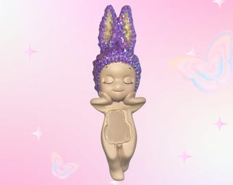 Bedazzled Sonny Angel Replica – Handmade Rabbit Hipper