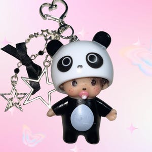 Monchhichi Panda - Etsy