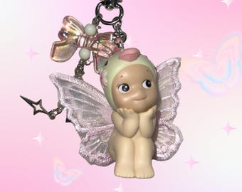 Sonny Angel Keychain: Cherry Blossom Hanami Series- Parrot