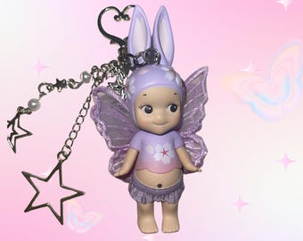 Custom Sonny Angel Keychain- Rabbit