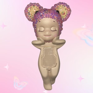 Bedazzled Sonny Angel Koala Figure – Rhinestone Doll, Handmade