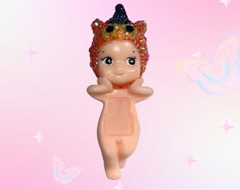 Bedazzled Sonny Angel Hipper – Orange Owl