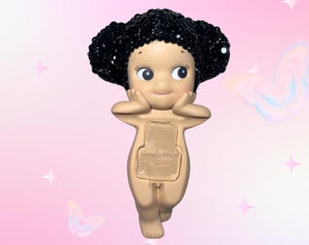 Koala auténtico de Sonny Angel con pedrería: figura de animal con diamantes de imitación, muñeco coleccionable.