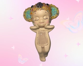 Bedazzled Koala Rhinestone Doll – Handmade Sonny Angel Figure