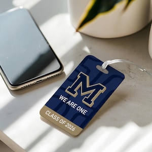 Personalized Sports Team Bag Tag: Custom Aluminum TagUrIt!