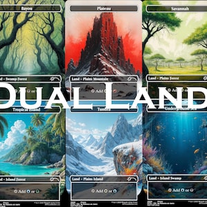 Dual Land Proxies with Alternate Art
