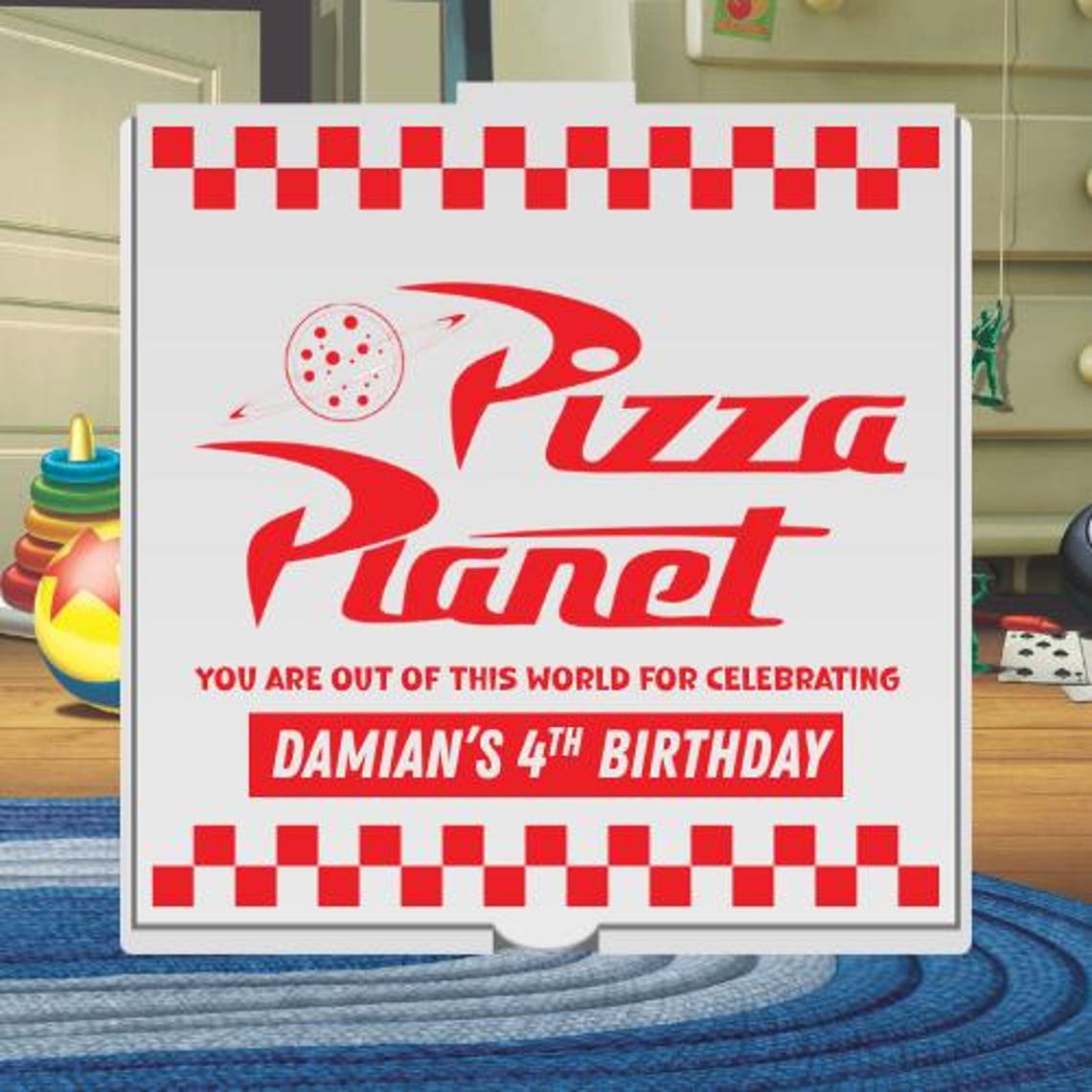 Pizza Planet Pizza Box Digital Download - Etsy