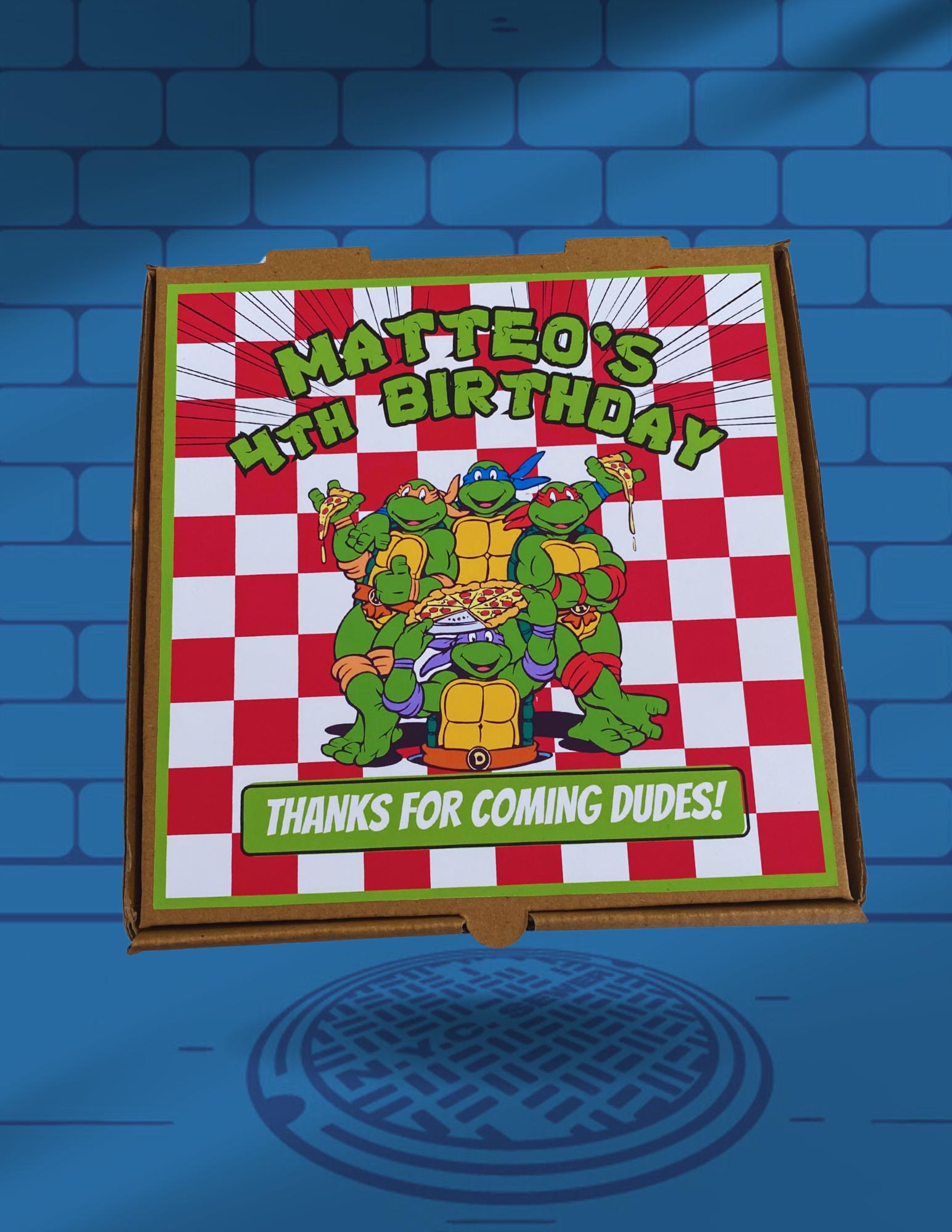 Giochi Preziosi, Tortues Ninja 2023 Chaos Mutant, Van Lance Pizzas Ninja, Compatible avec tous les personnages de base, pour enfants et filles à partir de 4 ans