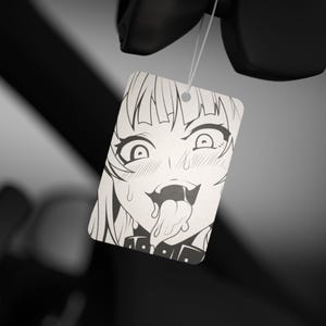 Anime Car Air Freshener | Manga Air Freshener | Scented Freshener | Car Freshener | Illustration Freshener | Ahaego Face