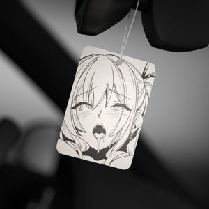 Kawaii Car Air Freshener | Manga Air Freshener | Scented Freshener | Car Freshener | Illustration Freshener