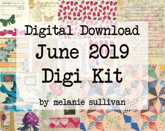 Digital Download: June 2019 Digi Kit by Melanie Sullivan