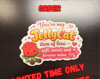 Jellycat Tag Protector – Pack of 21 + 2 Free Stickers and free Xmas