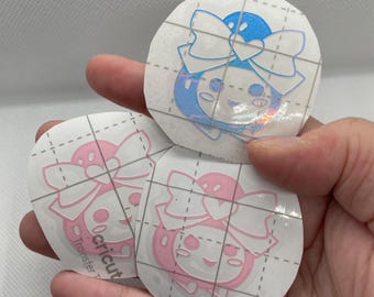 Tamagotchi Vinyl Sticker Ichigotchi Is So Cute In A Bow