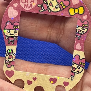 Tamagotchi Uni Faceplate Chamametchi Famitama Replica Design