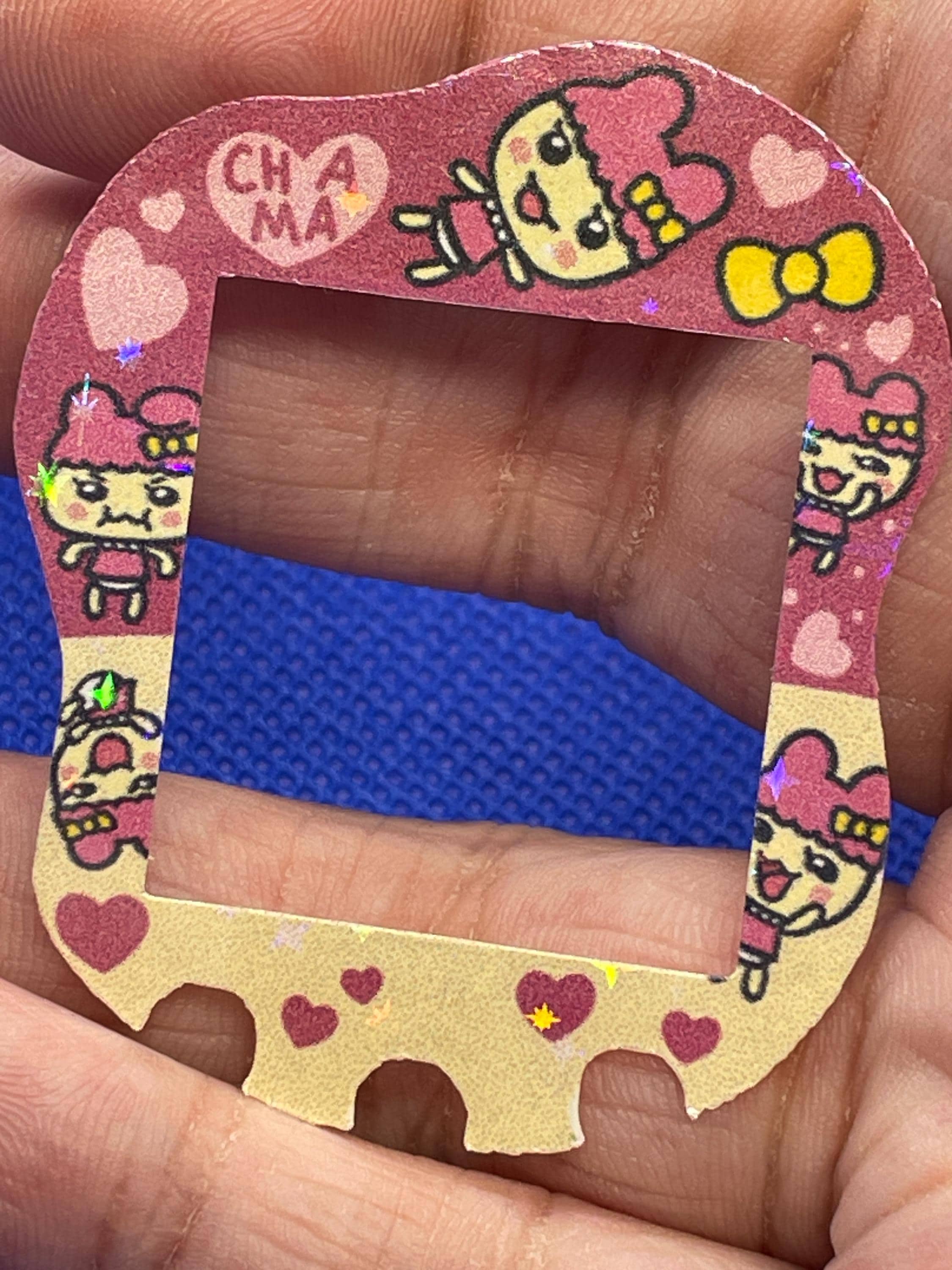 Tamagotchi Uni Faceplate Chamametchi Famitama Replica Design