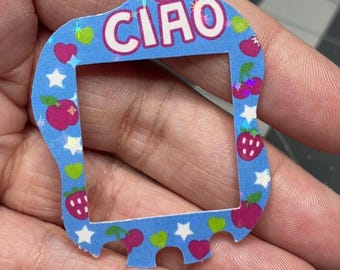 Tamagotchi Uni Faceplate Ciao Berry Akai Replica Design