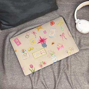 Cute Collages MacBook Case 2025 New Mac Laptop Cover for Macbook Air 15/13/11 Macbook Pro 13/15/14/16 2024 M4 2023 M3 M2 2022 M1