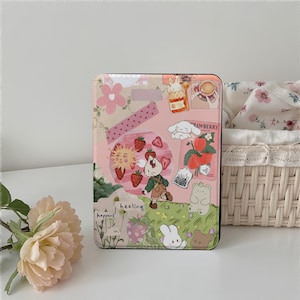 Cute Collage Style Kindle Case Cover Sleeve, Kindle PaperWhite 12/11/10th Case, Kindle 6&quot;/6.8&quot;/7&quot;, Kindle 2022 2024 Case, Kindle Colorsoft