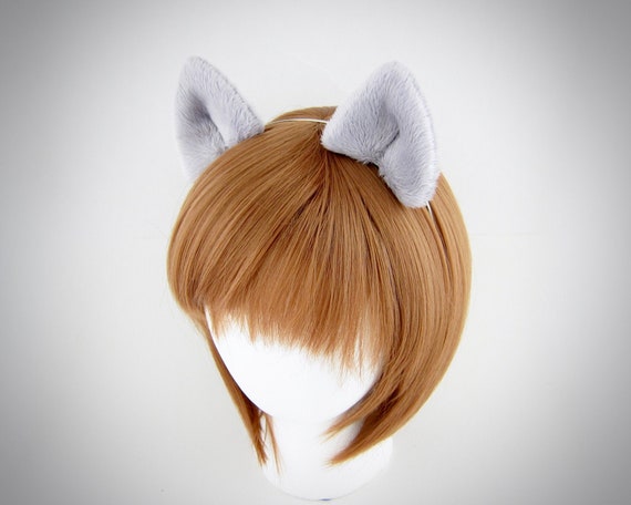 wolf ear hair clips