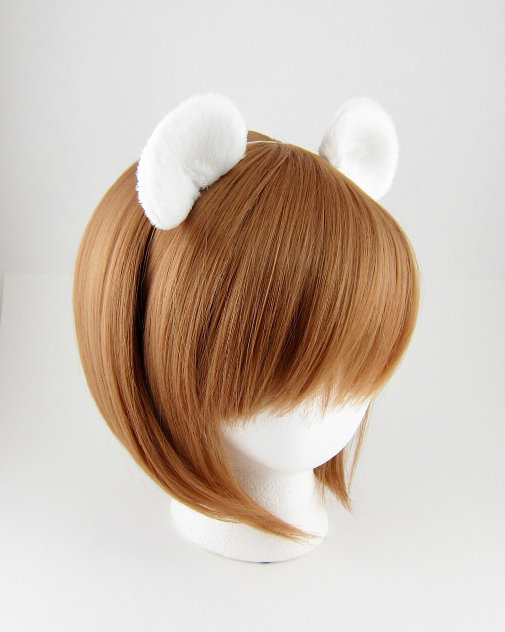 Polar Bear Ears Hair Clips Arctic Fluffy Plush Bear Costume | Etsy