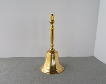 Vintage Brass Bell 6 3/4" Tall