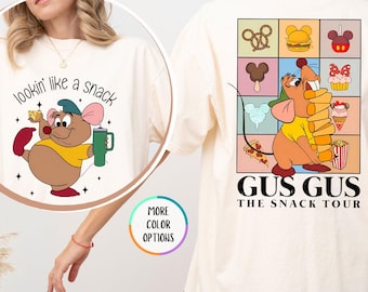 Comfort Colors® Disney Looking Like A Snack Gus Gus Shirt, Gus Gus Shirt, Disneyland Trip Tee, Cinderella Gus Gus Shirt, Disney Snack Shirt