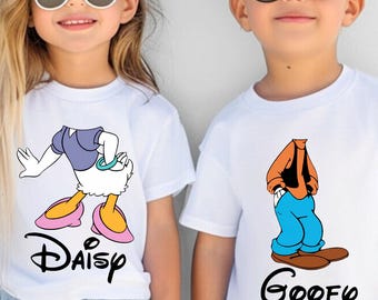 Mickey And Friends Kids Shirt, Toddler Boy Gift, Minnie Mouse, Kids Disney Trip, Disney Characters Birthday Boy Girl Tees, Disney Kids Shirt