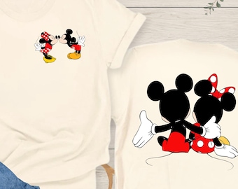 Disney Couples Mickey And Minnie Mouse Shirts, Mickey And Minnie Matching Tee, Couple Gifts, Magic Kingdom Family Shirt, Disney Couple Trip