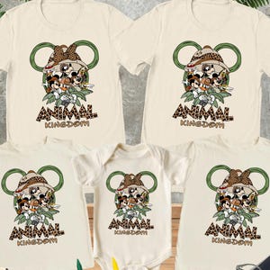 Disney Safari Family Matching Shirts, Animal Kingdom Shirts, Mickey and Friends Safari Tees, Safari Mode Disney Shirt, Safari Lover Gift Tee