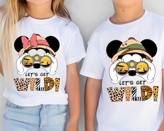 Kids Animal Kingdoms Shirt, Girls Animal Kingdoms Tee, Leopard Disney Shirt, Kids Disney Safari, AK Shirt, Boys Safari Tee, Kids Safari Gift