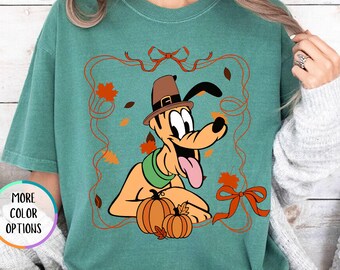 Comfort Colors® Mouse and Friends Fall Shirts, Disney Fall Tees, Matching Disney Trip Shirts, Disney Thanksgiving Shirt, Fall Matching Shirt
