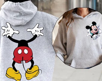 Disney Mickey Hoodie, Funny Disney Sweatshirt, Mickey Lover Gift, Funny Mickey Hoodie, Mickey Mouse Sweater, Disney Trip Outfit, Mickey Gift
