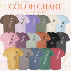 Camiseta a juego para parejas Comfort Colors® de villanos de Disney, camiseta de aniversario de Disney, regalo de Disney para parejas, camiseta de San Valentín de Disney, viaje a Disneyland imagen 5