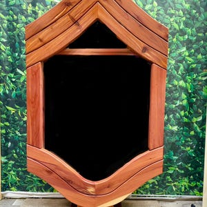 Air Force Retirement Shadowbox (CMSgt through MSgt) * Red Cedar*