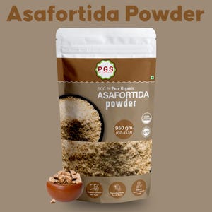 Asafoetida Powder, 100 % Pure And Natural, Home Kitchen Spice Product.