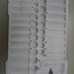 Milwaukee Packout Insert For 3/8&quot; Impact Socket Set (white)