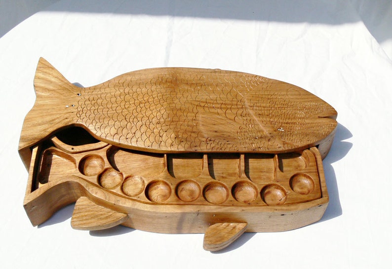 Fish Jewelery Box, Wood Band Saw Box Etsy