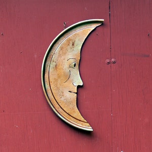 Half Moon Metal Wall Art