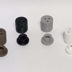 Kleine hide 4er Pack Naturfarben mit Magnetreif