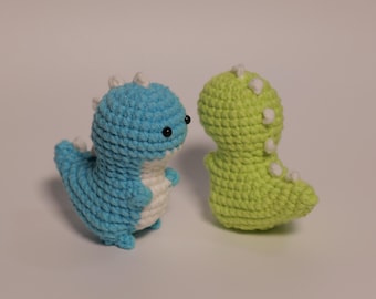 Dinosaur Crochet Pattern, PDF, Video - Tyranno