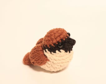 Sparrow Amigurumi Crochet Pattern | Pdf, Video