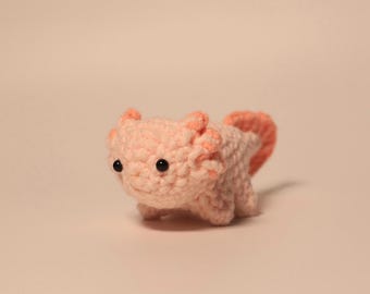 Axolotl Amigurumi Crochet Pattern | Pdf, Video