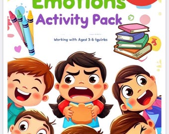 Tamil Emotions Worksheets | 15 Page Preschool Printable Pack | Feelings Tracing, Coloring, Stories & Activities | Tamilbyvicneswarry