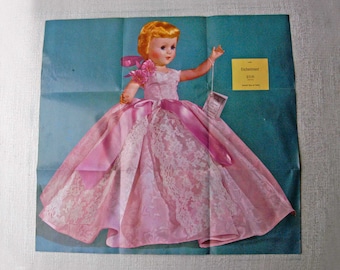 Nancy Ann Style Show Doll Brochure Vintage 1950s Plastic Doll Advertising Pamphlet by Storybook Dolls Company Founder Nancy Ann Abbott
