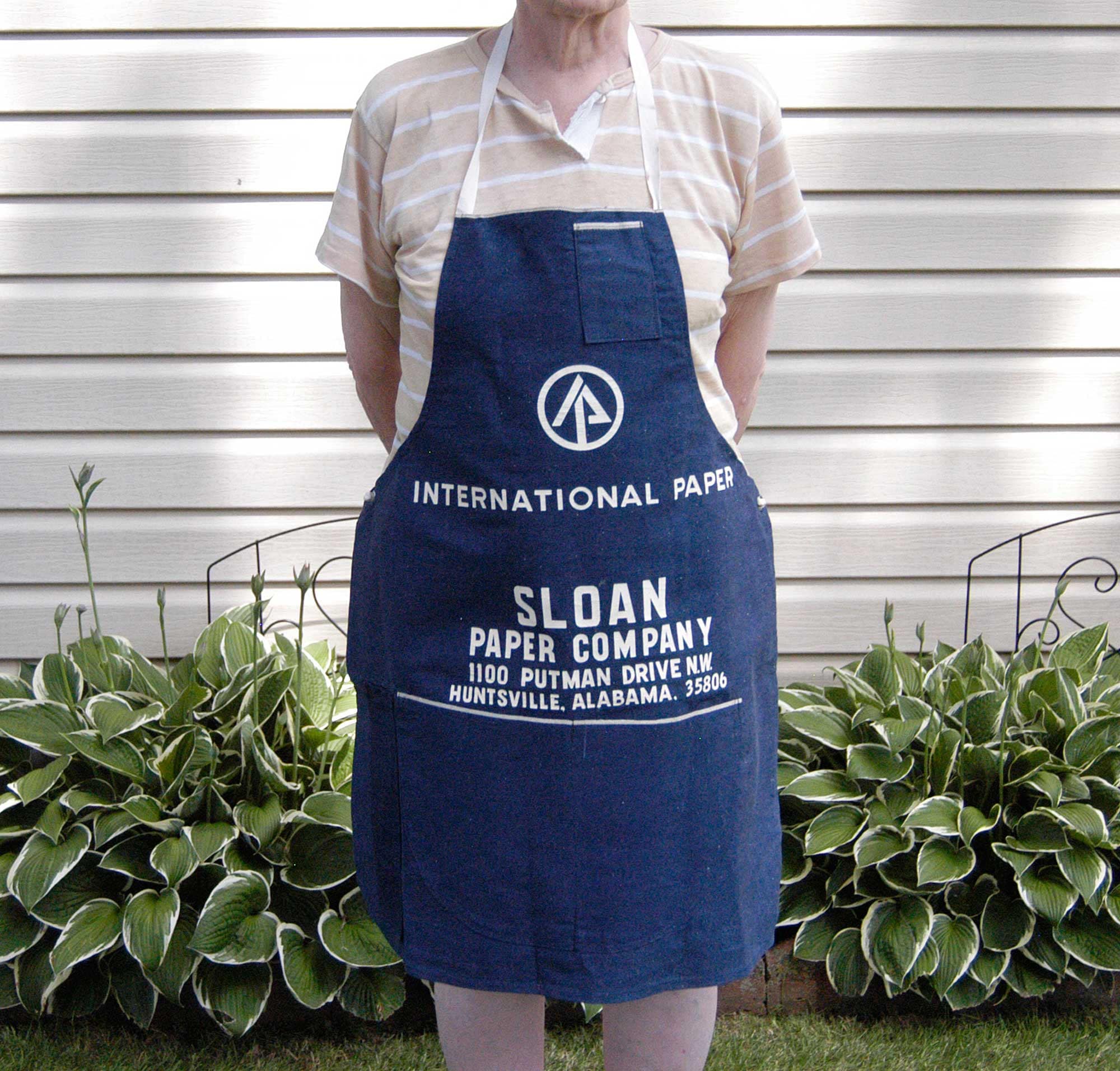 50s〜　染み込み　ワークエプロン　ビンテージ　apron vintage Vintage Work Apron / ヴィンテージ ワーク エプロン / アメリカ