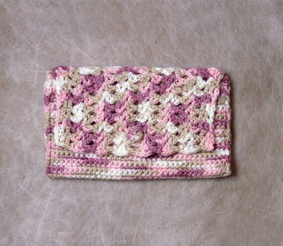 crochet clutch purse