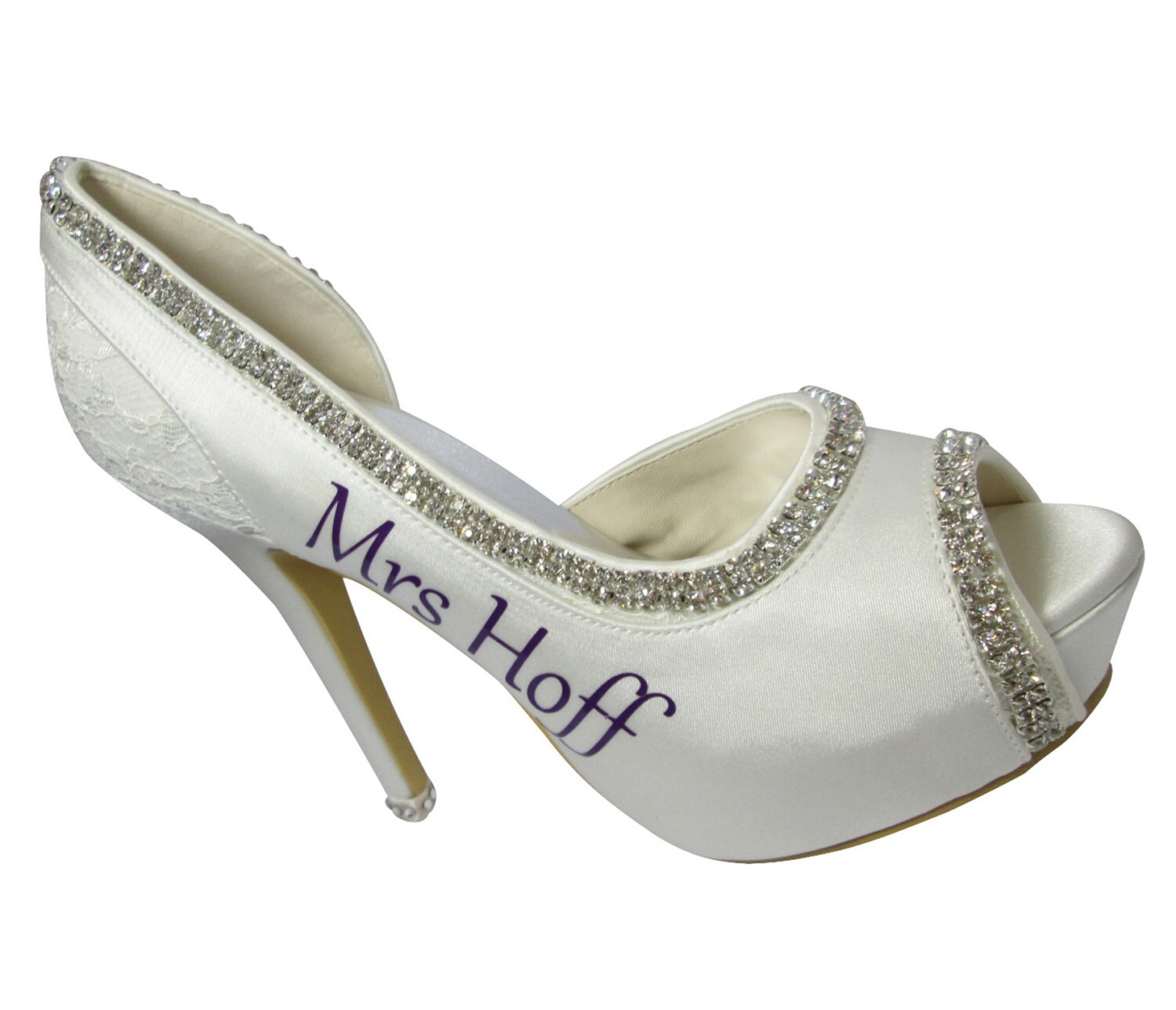 plum heels for wedding