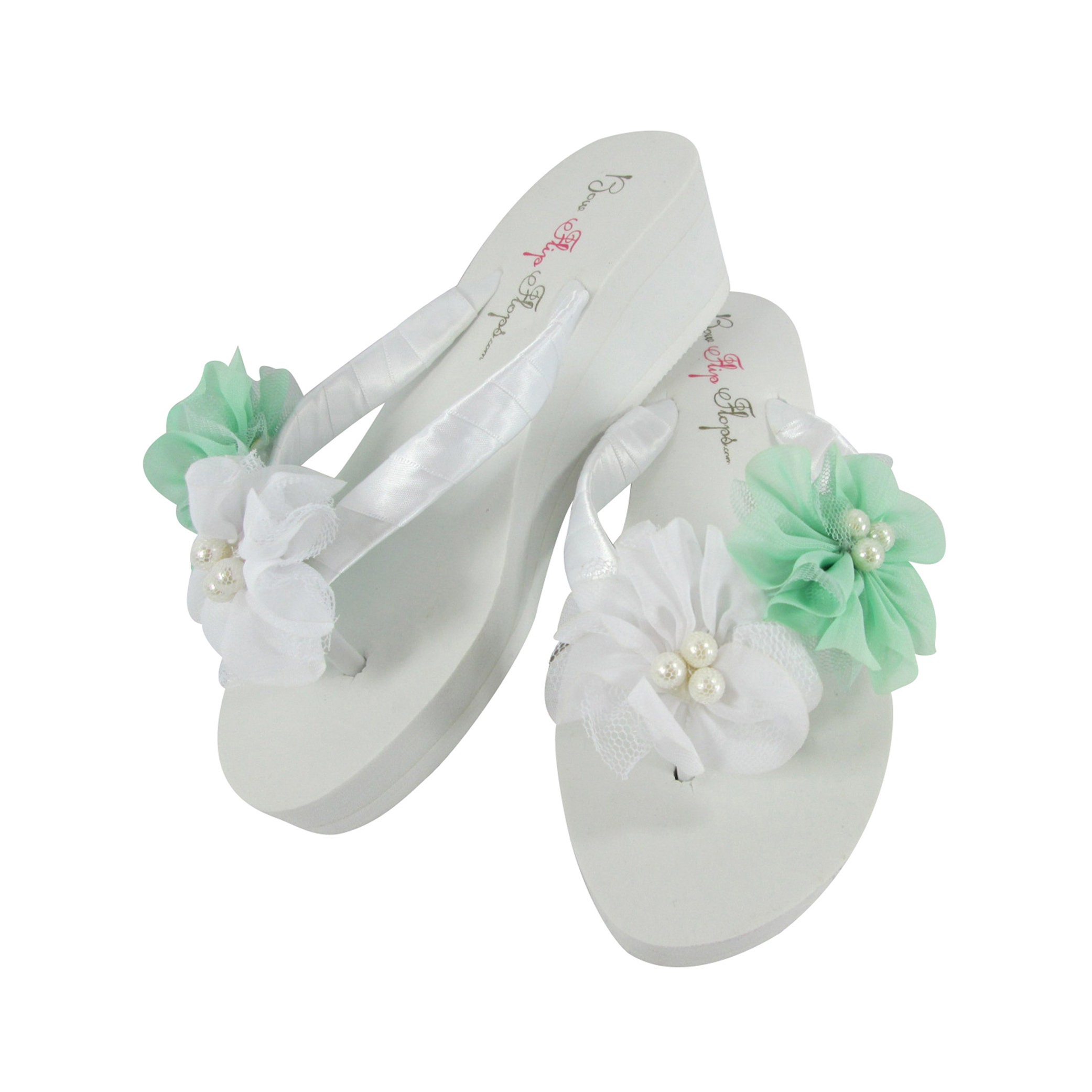 mint flip flops